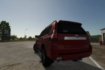 Powerful Off-Road Vehicle Toyota Land Cruiser Prado 2018 for Farming Simulator 25