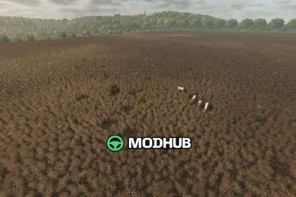 Новий Мод на Поле: Тваринні Шкідники V1.0.5.0 для FS25 — 2