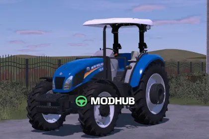 Ciągnik New Holland TD Tente V1.0.0.0 do FS25