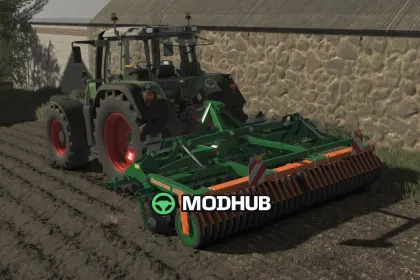 Новий Мод на Легендарний Обладнання Amazone Catros 4001 для FS25 — 3