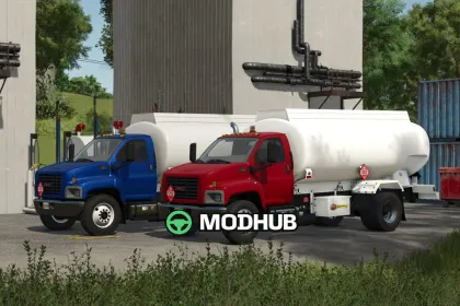 Новий Потужний Паливний Вантажівка GMC C8500 для FS25