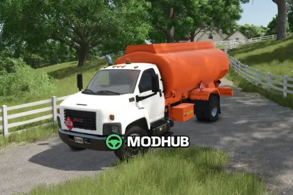 Новий Потужний Паливний Вантажівка GMC C8500 для FS25 — 2