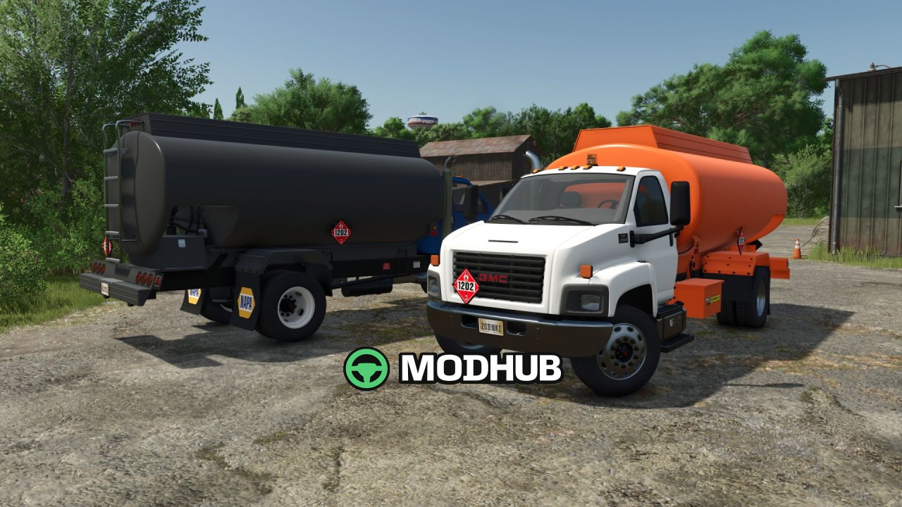 Новий Потужний Паливний Вантажівка GMC C8500 для FS25