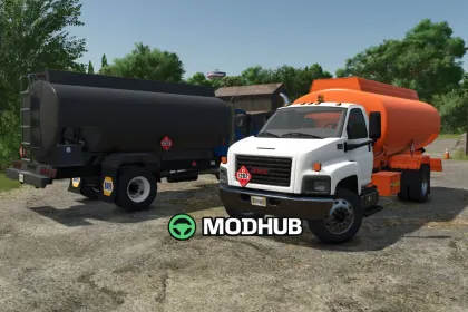 Новий Потужний Паливний Вантажівка GMC C8500 для FS25 — 6