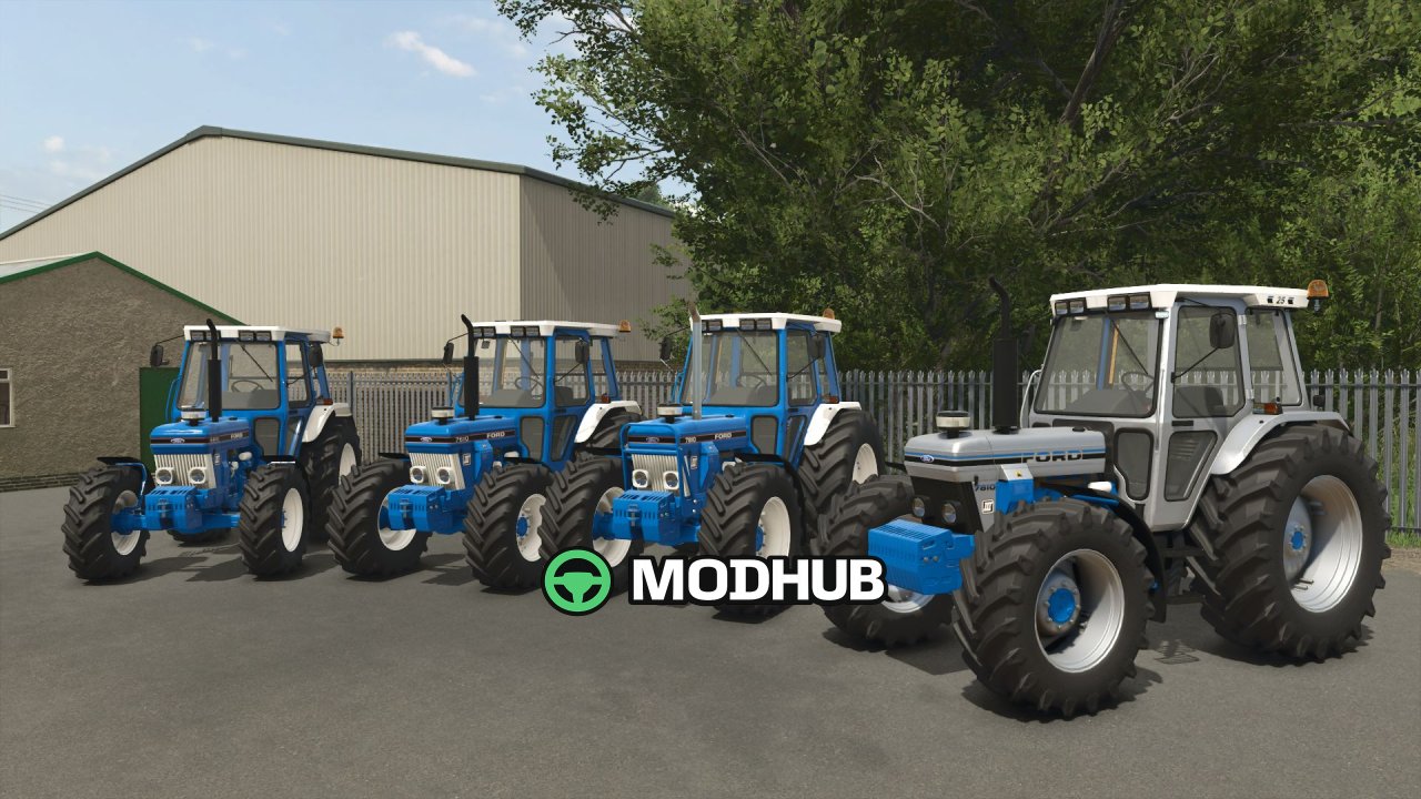 Новий Мод на Потужний Трактор Ford 10 Серії Gen 3 для FS25
