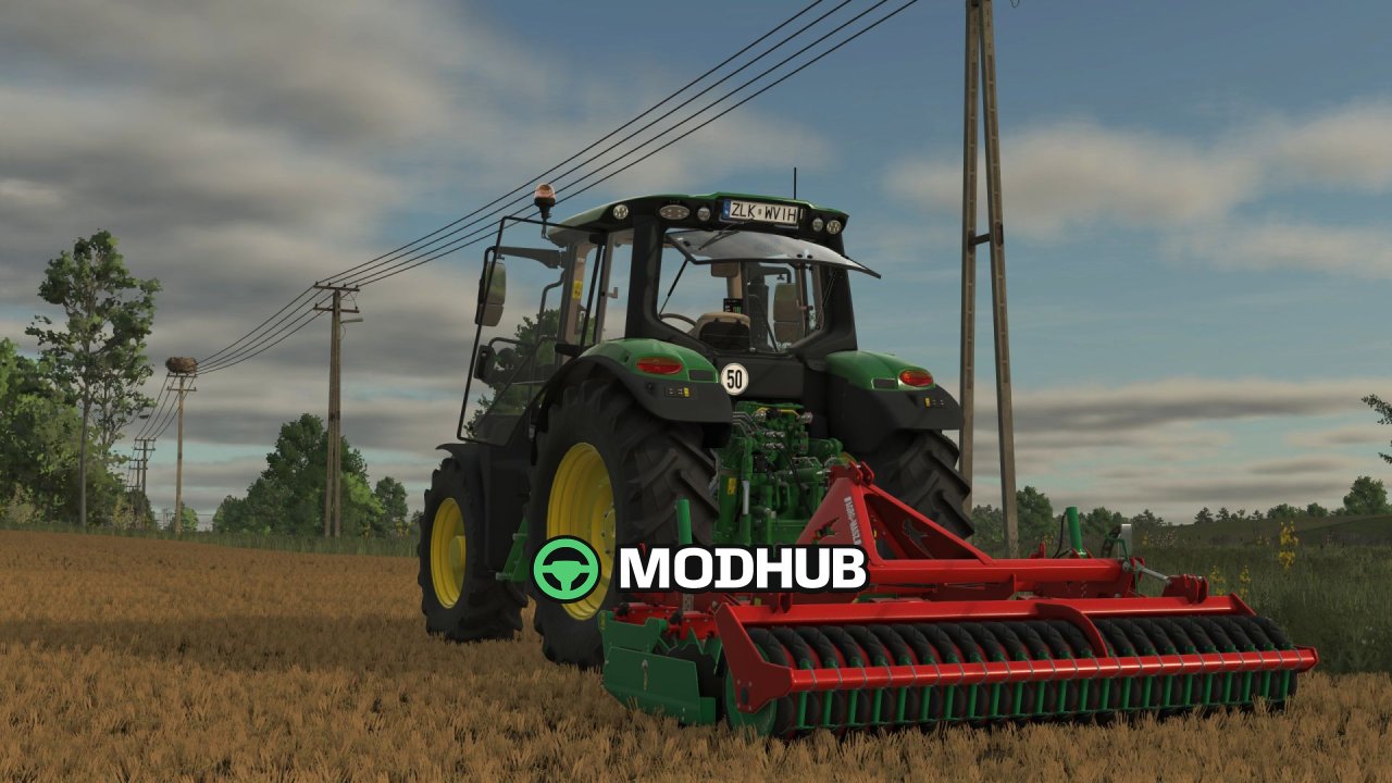 Ciągnik John Deere 6M Series do FS25