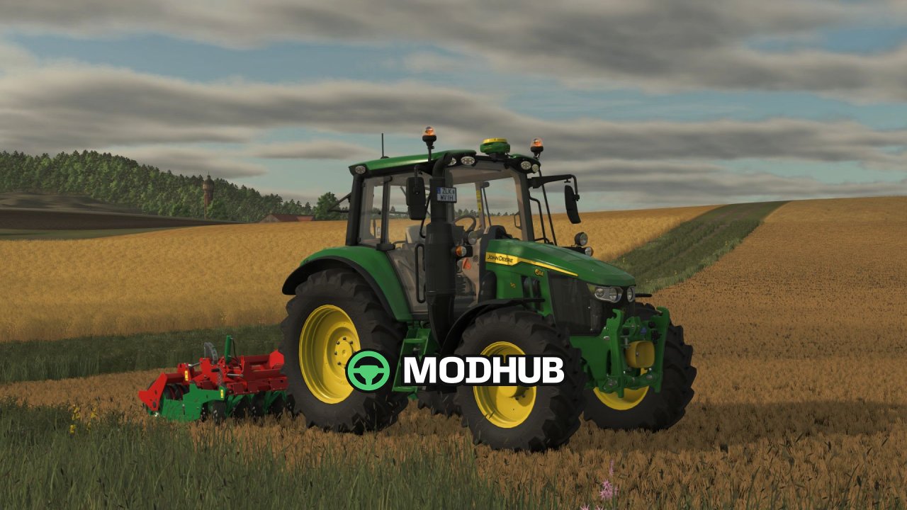 Ciągnik John Deere 6M Series do FS25