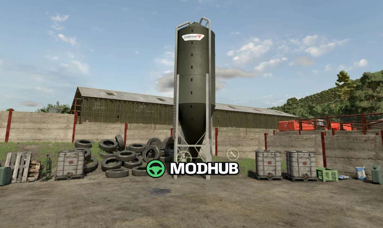 Новий Силос Collinson 35000 для FS25