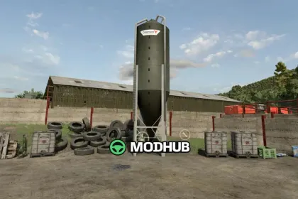 Новий Силос Collinson 35000 для FS25 — 2