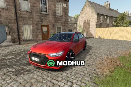 Новий Легендарний Автомобіль AUDI RS6 AVANT 2020 для FS25 — 6
