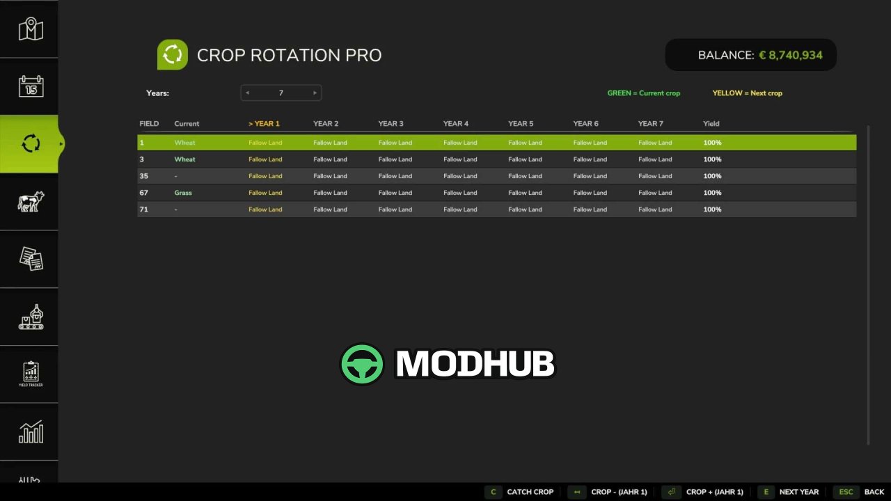 Новий Мод на Потужний CropRotationPro для FS25