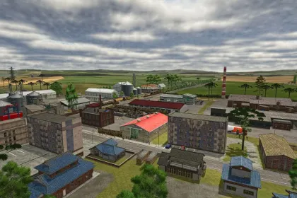 Nostalgiczna Mapa SuedBrazil 4x dla Farming Simulator 25 — Duże Pola i Produkcje — 2