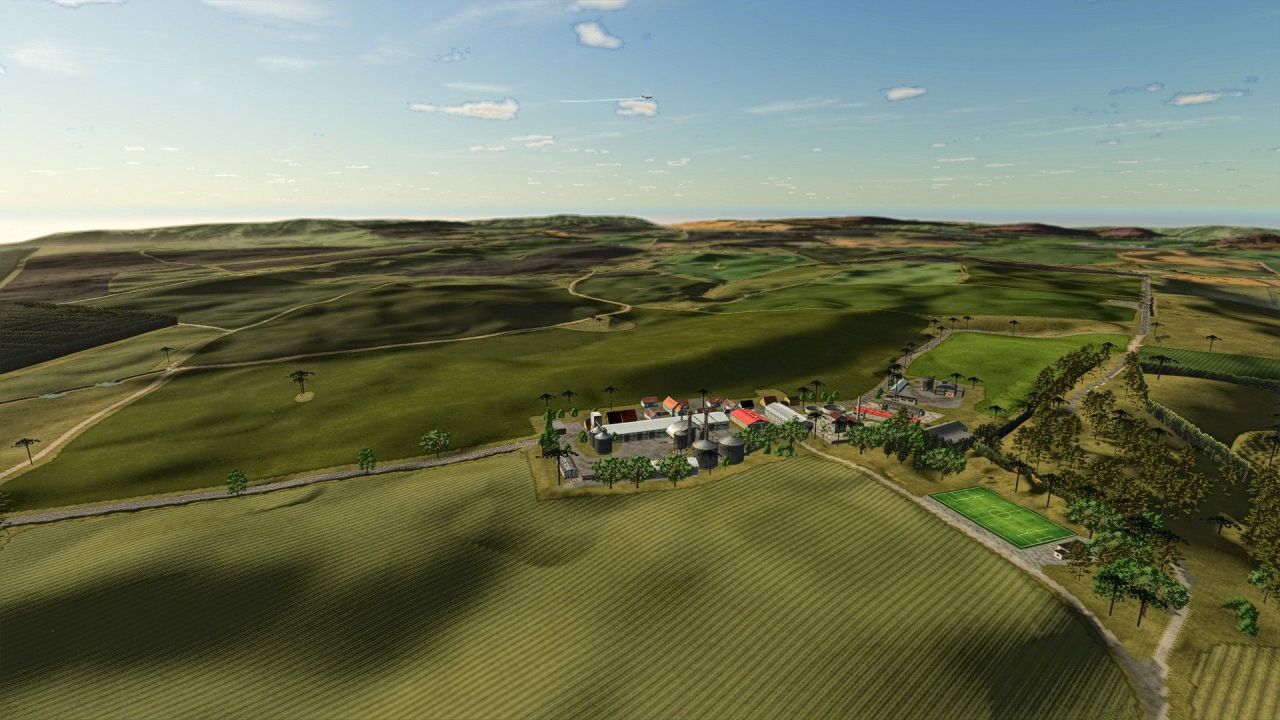 Nostalgiczna Mapa SuedBrazil 4x dla Farming Simulator 25 — Duże Pola i Produkcje