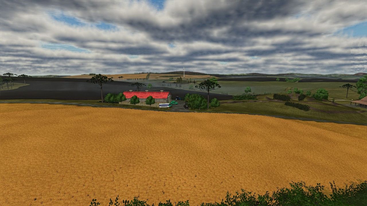 Nostalgiczna Mapa SuedBrazil 4x dla Farming Simulator 25 — Duże Pola i Produkcje