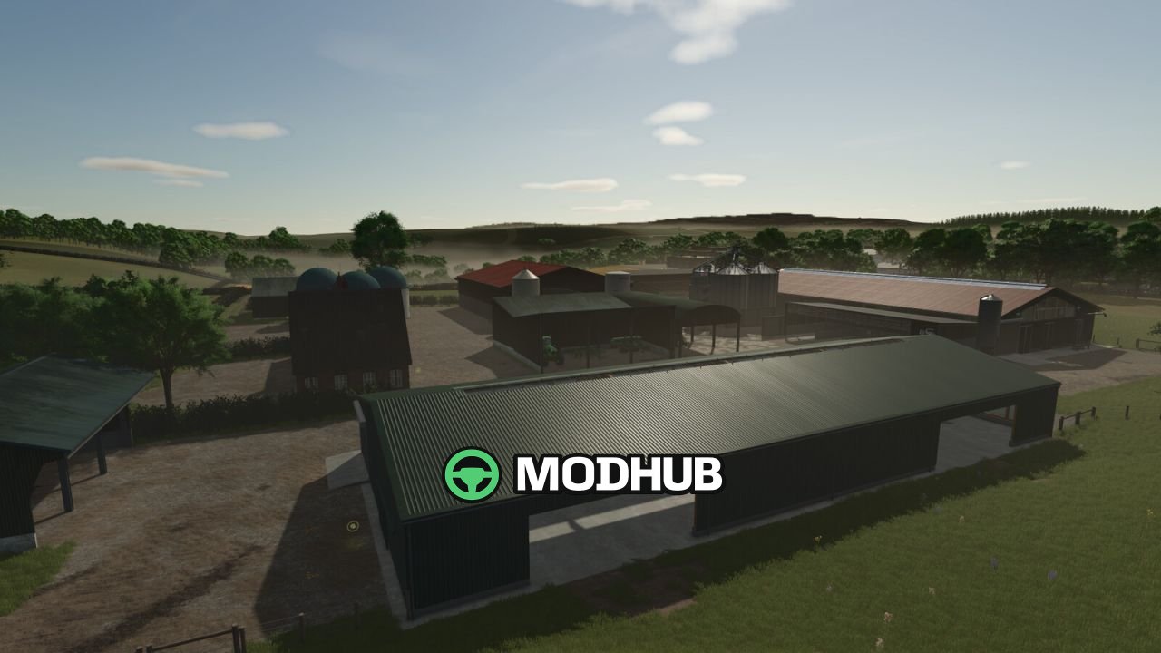Новий Мод на Легендарну Карти Glenleathann для FS25
