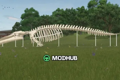 Новий Мод на Скелет Кита для FS25 — 2
