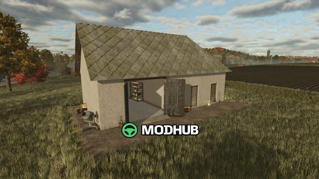 Новий Невеликий Гараж з Сховищем для Коренеплодів V1.0.0.0