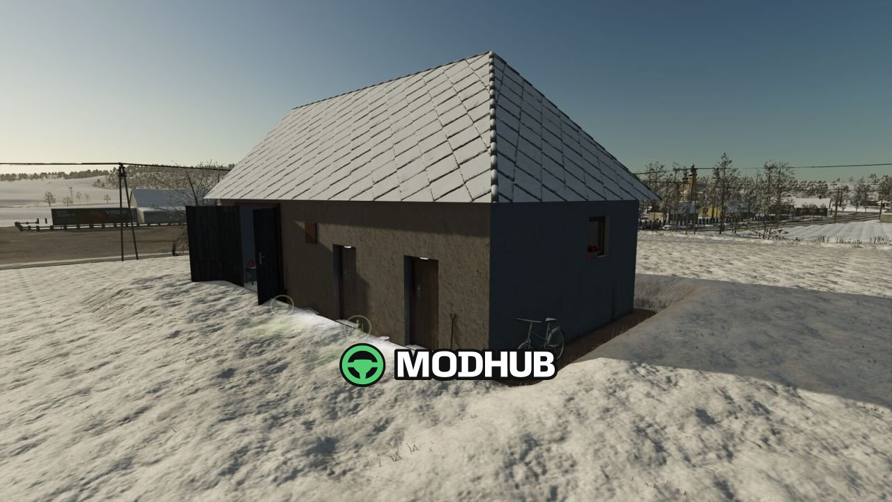 Новий Невеликий Гараж з Сховищем для Коренеплодів V1.0.0.0