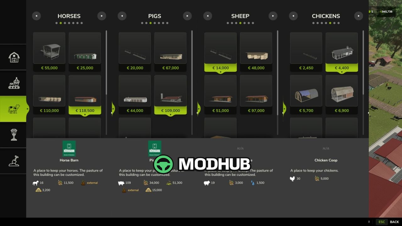 Новий Мод на Інформацію з Складу Тваринництва для FS25