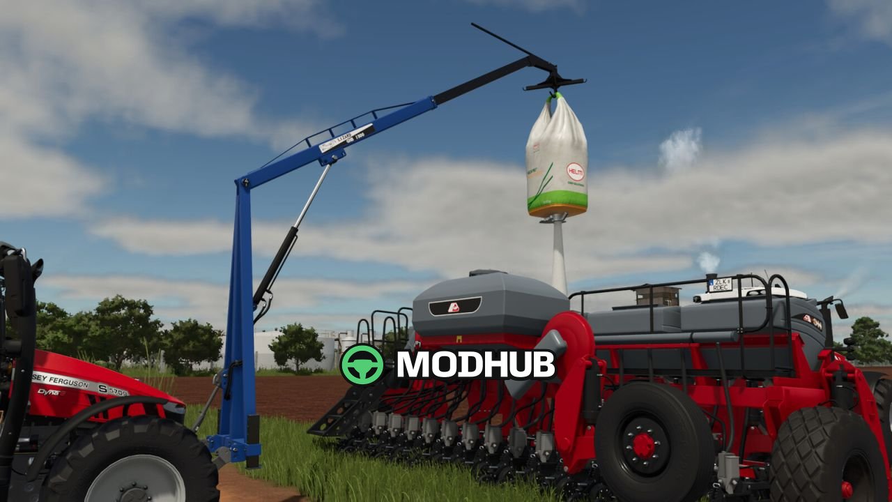 Новий Мод на Легендарний Ліфт для Великих Мішків Lizard GHB для FS25