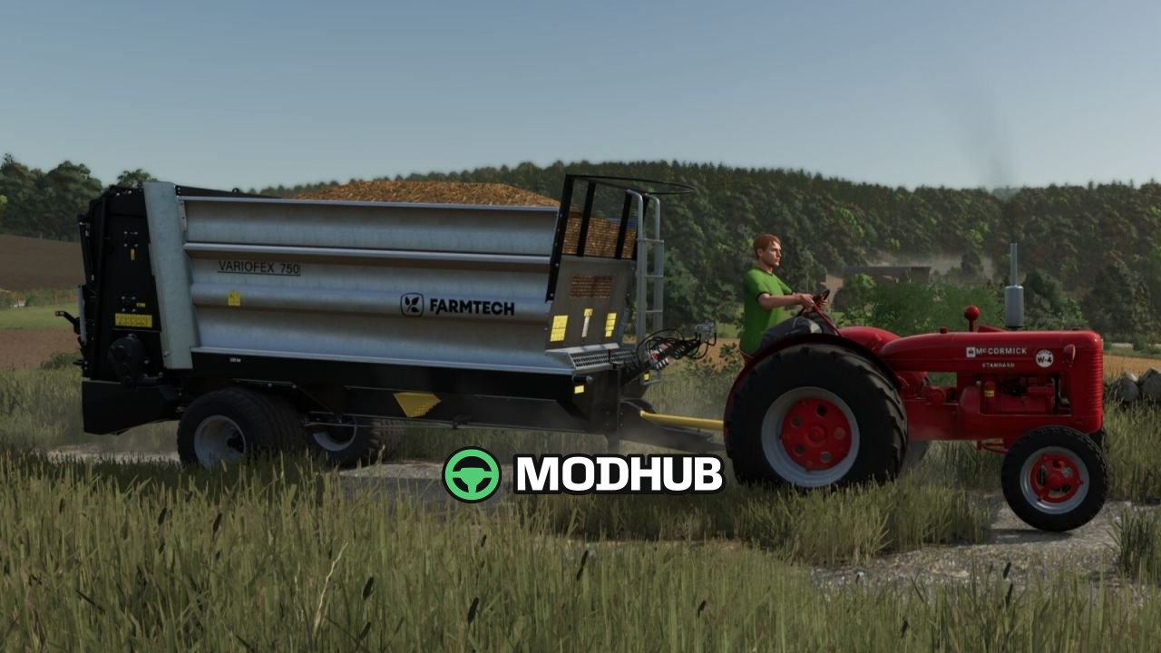 Новий Мод на Розкидач Добрив Farmtech Variofex 750 для FS25