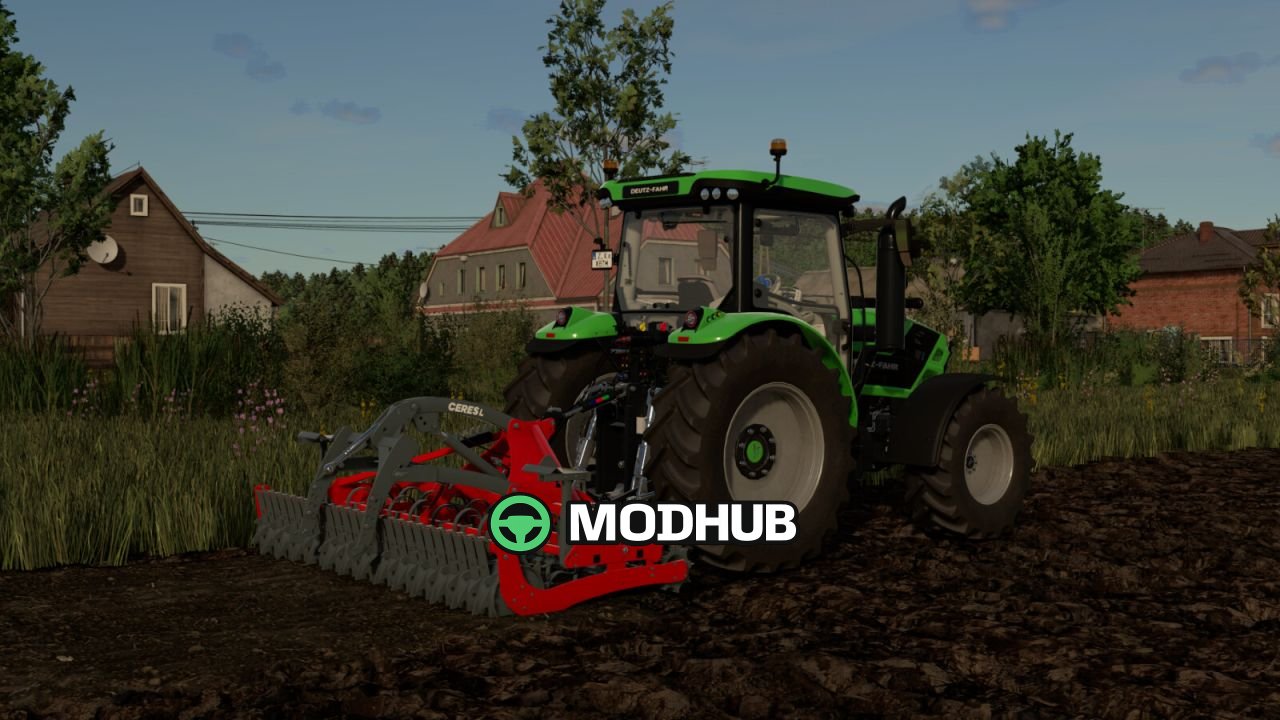Новий Мод на Потужний Культиватор Unia Ceres L для FS25