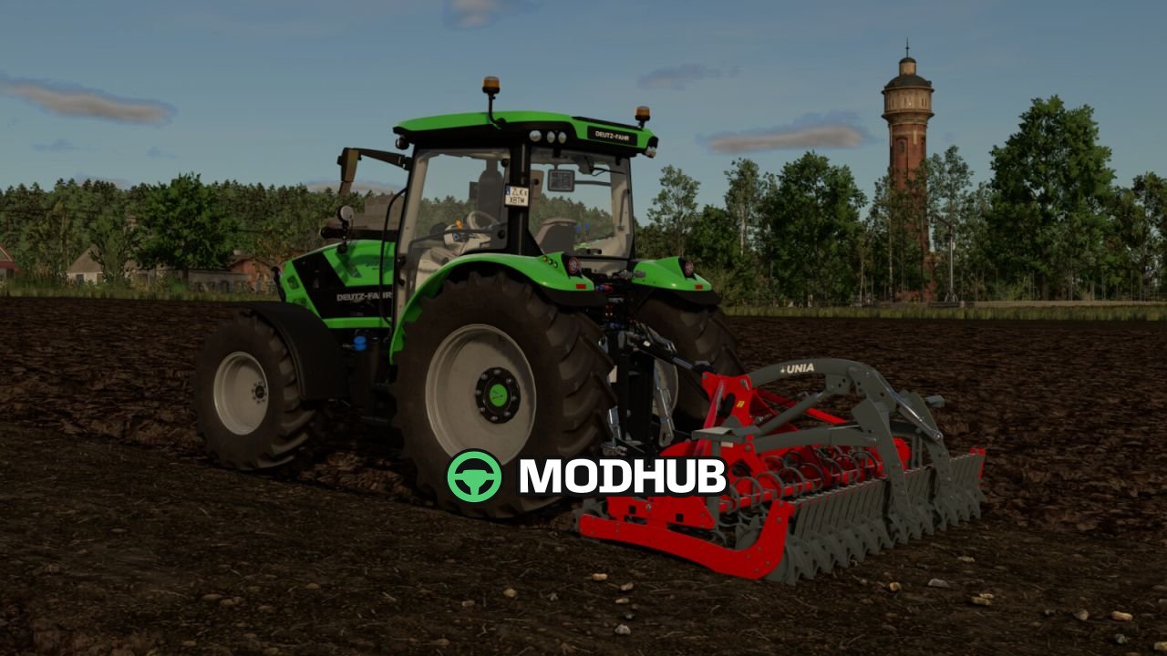 Новий Мод на Потужний Культиватор Unia Ceres L для FS25