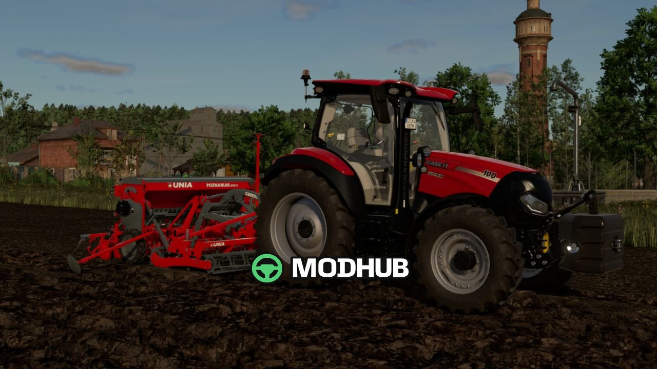 Новий Мод на Потужний Культиватор Unia Ceres L для FS25