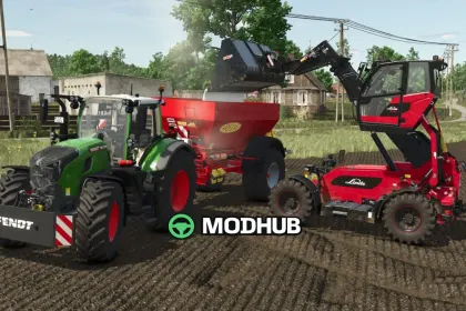Новий Потужний Телескопічний Навантажувач Linde YH40 для FS25