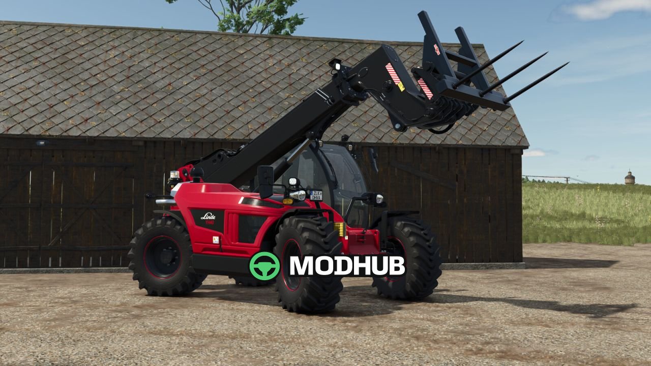 Новий Потужний Телескопічний Навантажувач Linde YH40 для FS25