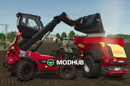 Новий Потужний Телескопічний Навантажувач Linde YH40 для FS25 — 4