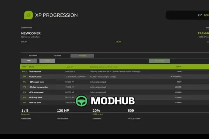 Новий Мод на XP Прогресію для Farming Simulator 25 — 3