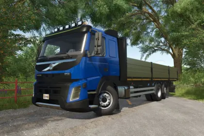 Потужна Вантажівка Volvo FMX XXL для Перевезення Палет і Тюків у Farming Simulator 25 — 1