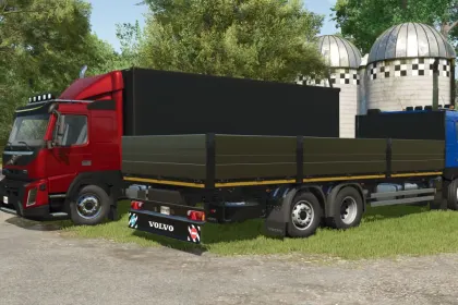 Потужна Вантажівка Volvo FMX XXL для Перевезення Палет і Тюків у Farming Simulator 25 — 3