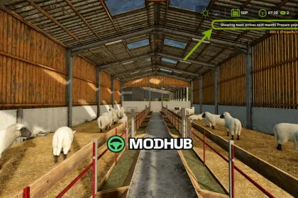Мод на Легендарну Сезонну Виробництво Вовни V1.0.0.1 для FS25