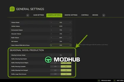 Мод на Легендарну Сезонну Виробництво Вовни V1.0.0.1 для FS25 — 5