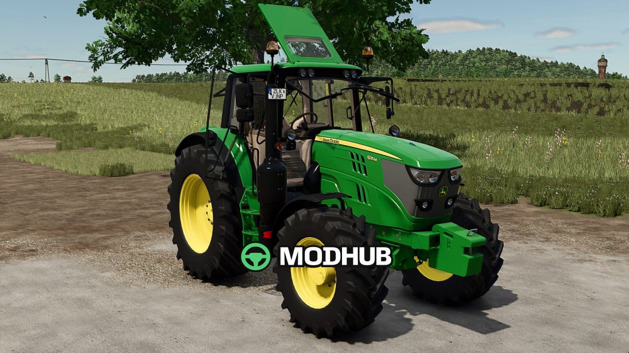 Ciągnik John Deere 6135/6155M do FS25