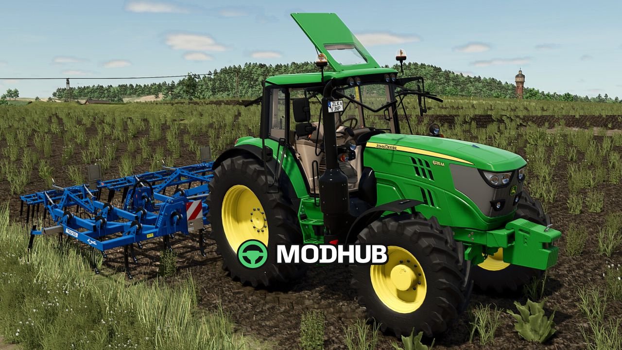 Ciągnik John Deere 6135/6155M do FS25