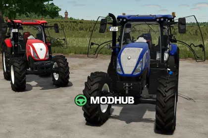 Ciągnik New Holland T6 do FS25 — 2