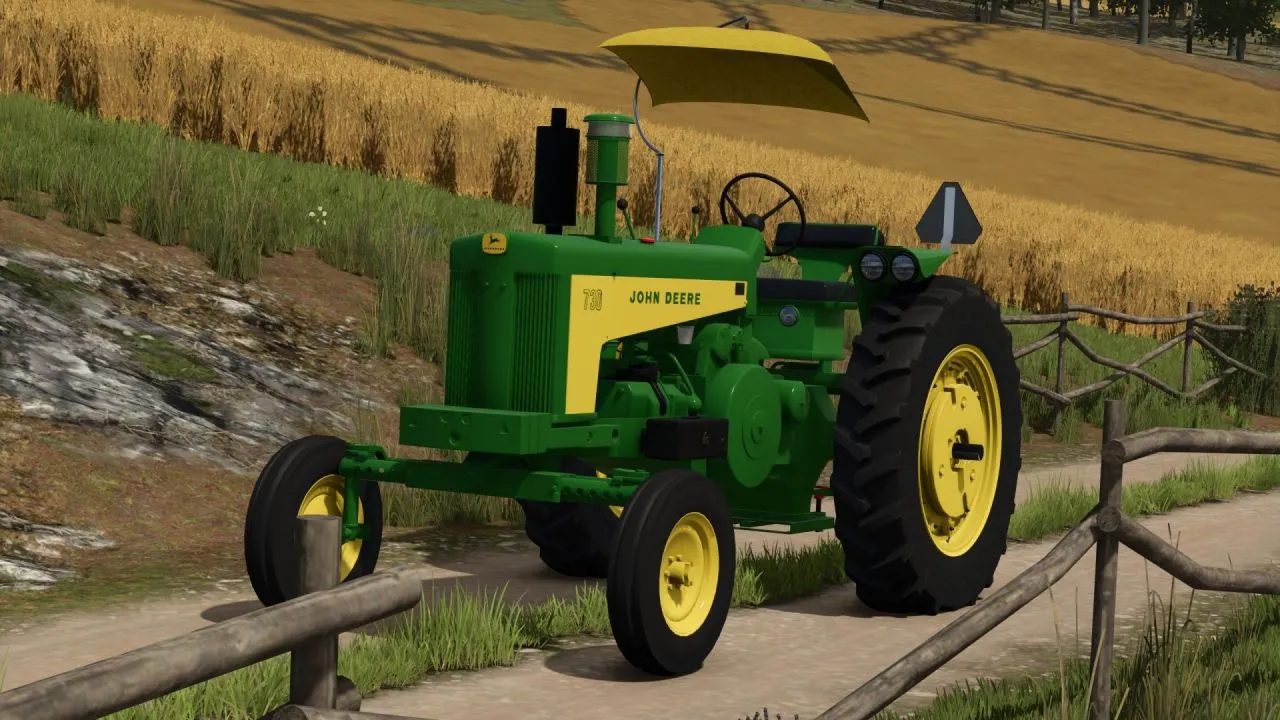 Legendarny Mały Traktor John Deere Numbered Series (60–730) do Farming Simulator 25
