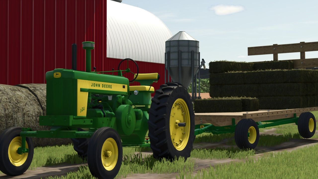 Legendarny Mały Traktor John Deere Numbered Series (60–730) do Farming Simulator 25