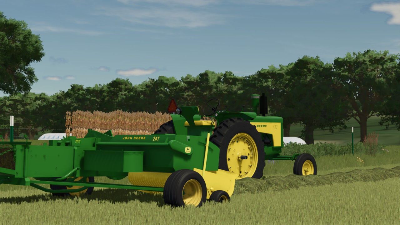 Legendarny Mały Traktor John Deere Numbered Series (60–730) do Farming Simulator 25