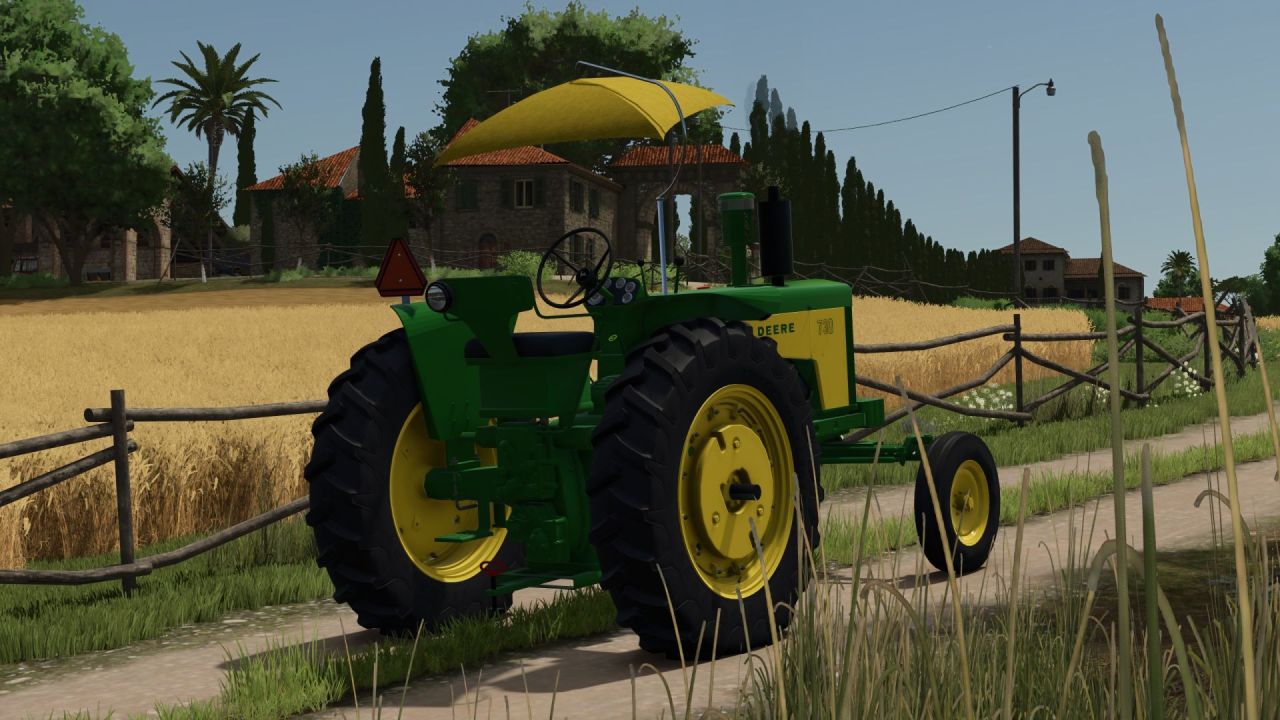 Legendarny Mały Traktor John Deere Numbered Series (60–730) do Farming Simulator 25