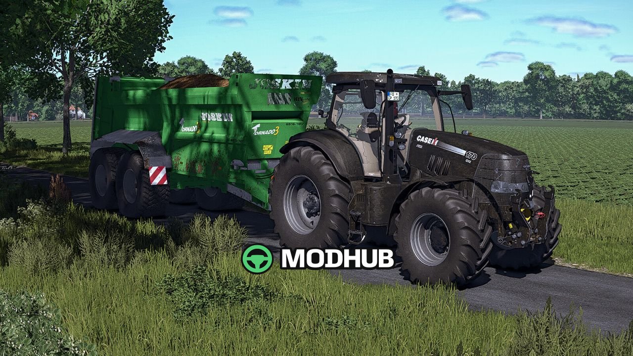 Новий Мод на Потужний Трактор Case Puma CVX EP для FS25