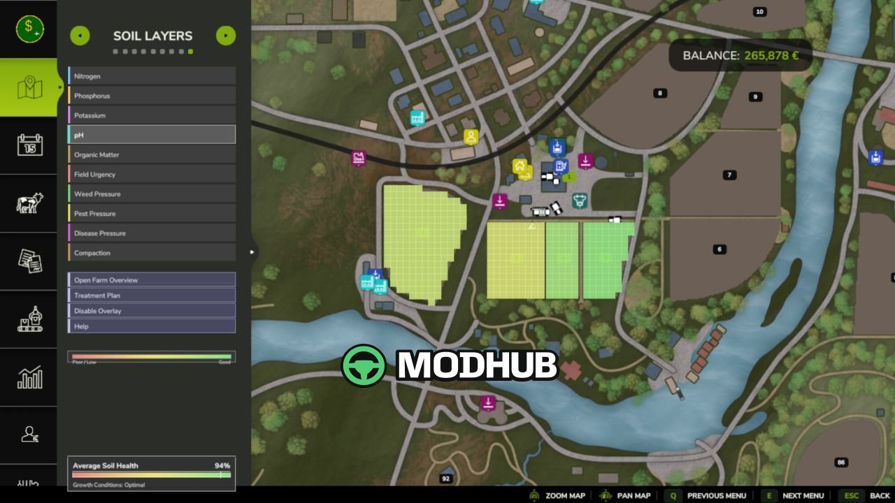 Мод на Легендарний Реалістичний Грунт та Добрива V2.4.1.5 для FS25