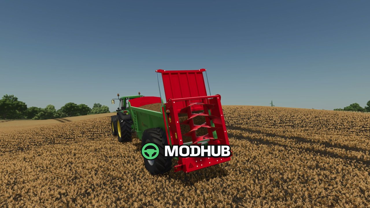 Новий Мод на Прекрасний Розкидач Гною Pronar для FS25