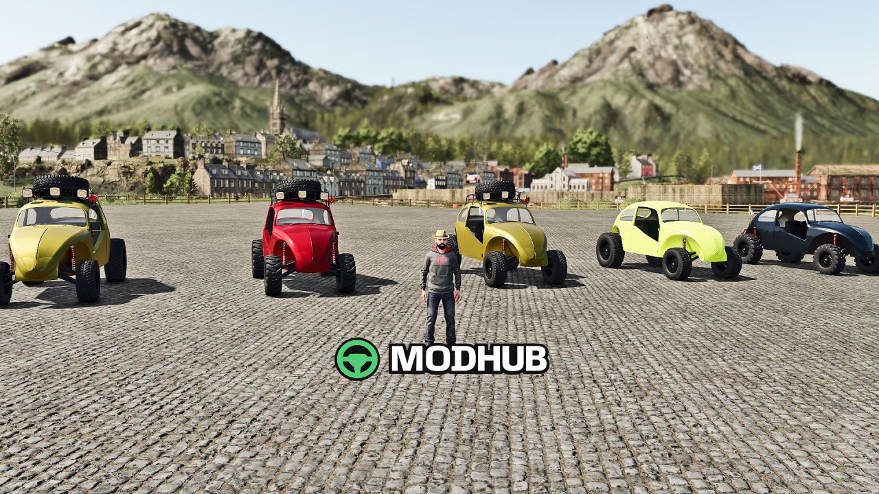 Новий Мод на Легендарний Volkswagen Beetle Brazil V2.2.2.0 для FS25