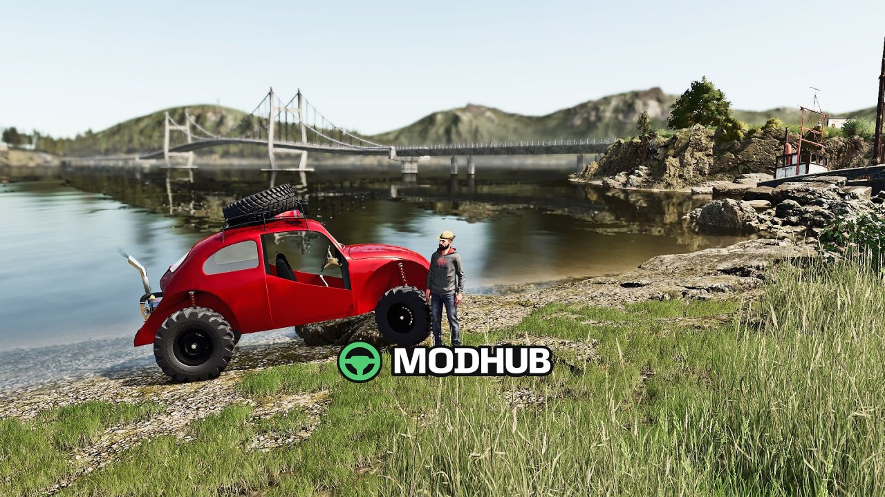 Новий Мод на Легендарний Volkswagen Beetle Brazil V2.2.2.0 для FS25