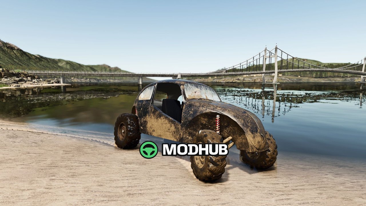Новий Мод на Легендарний Volkswagen Beetle Brazil V2.2.2.0 для FS25