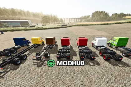 Мод на Потужний Вантажівка Mercedes Benz ATRON для FS25 — 3